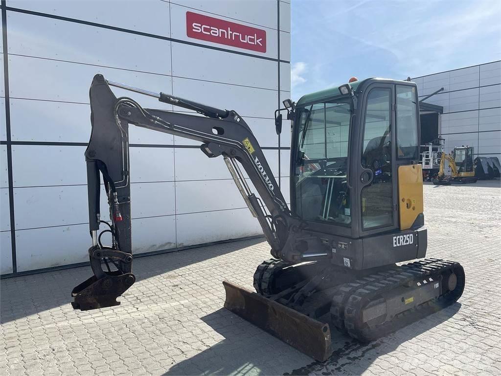 Volvo ECR25 Kolová rýpadla