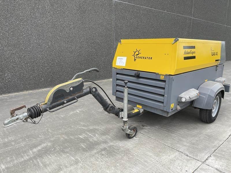 Atlas Copco QAX 40 Naftové generátory