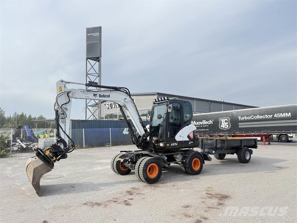 Bobcat E57W Kolová rýpadla