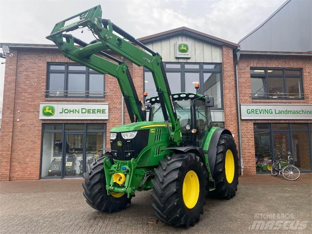 John Deere 6210R Traktory