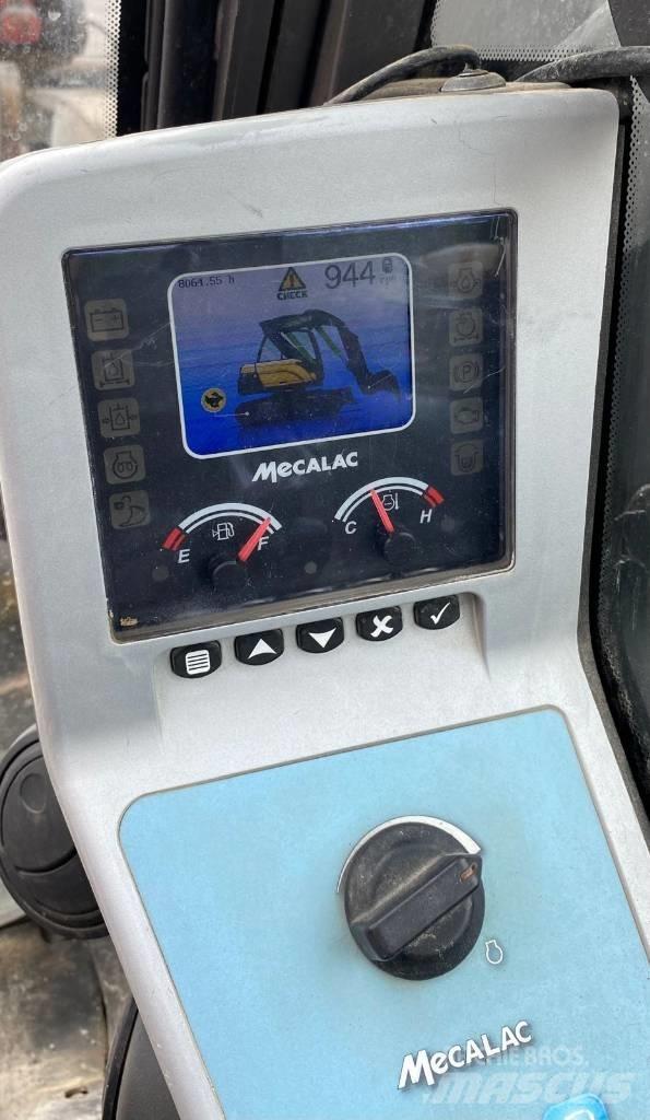 Mecalac 714 MC Pásová rýpadla