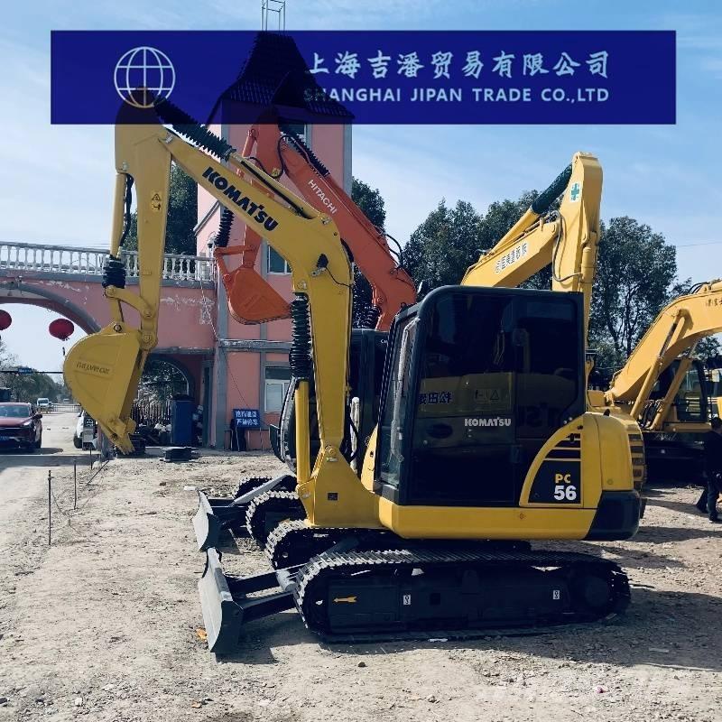Komatsu PC 56 Pásová rýpadla