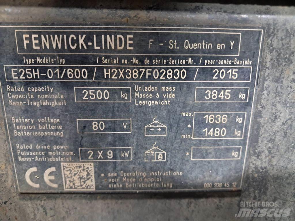 Linde E25H-01/600 Akumulátorové vozíky