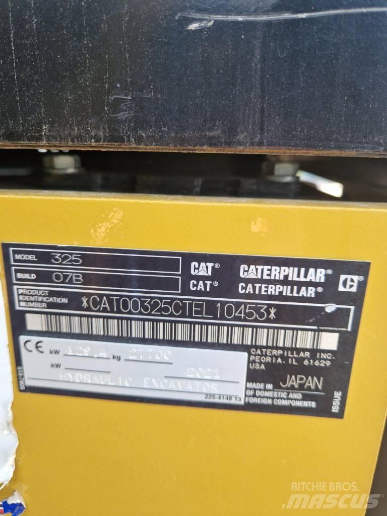 CAT 325 Pásová rýpadla