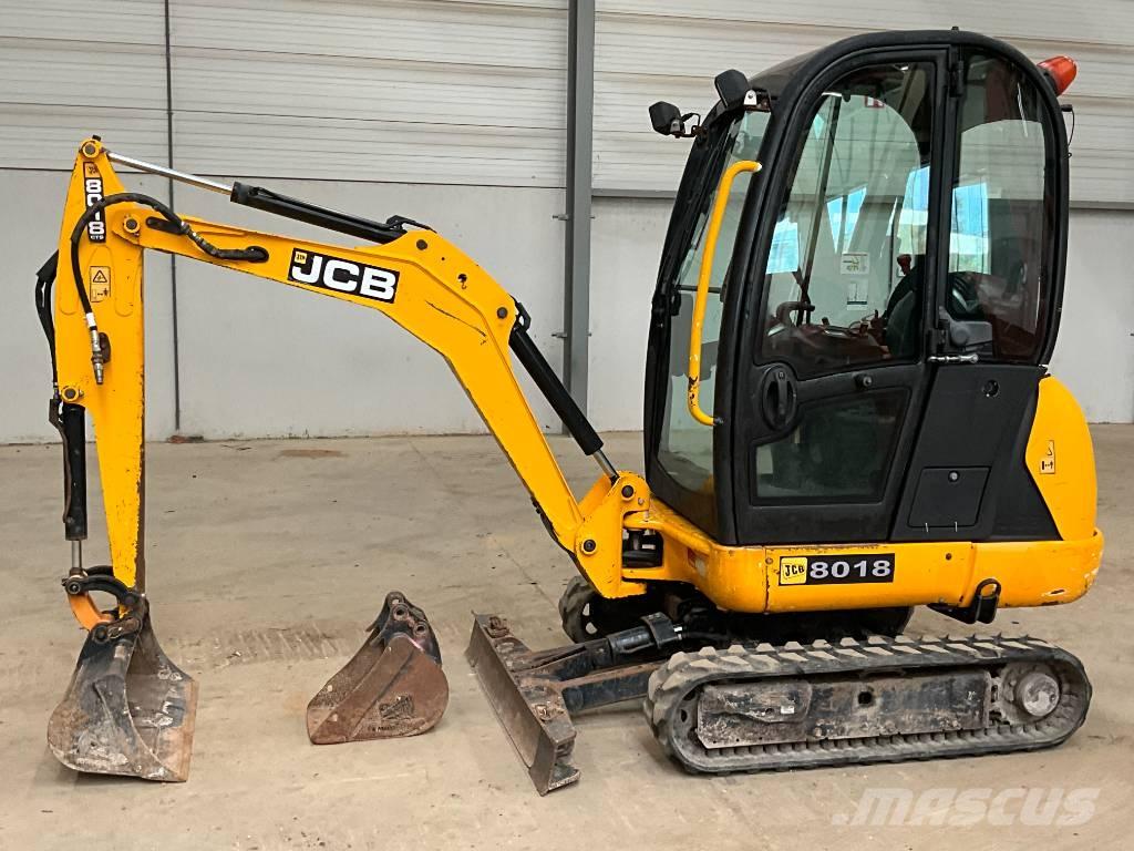 JCB 8018 Mini rýpadla < 7t