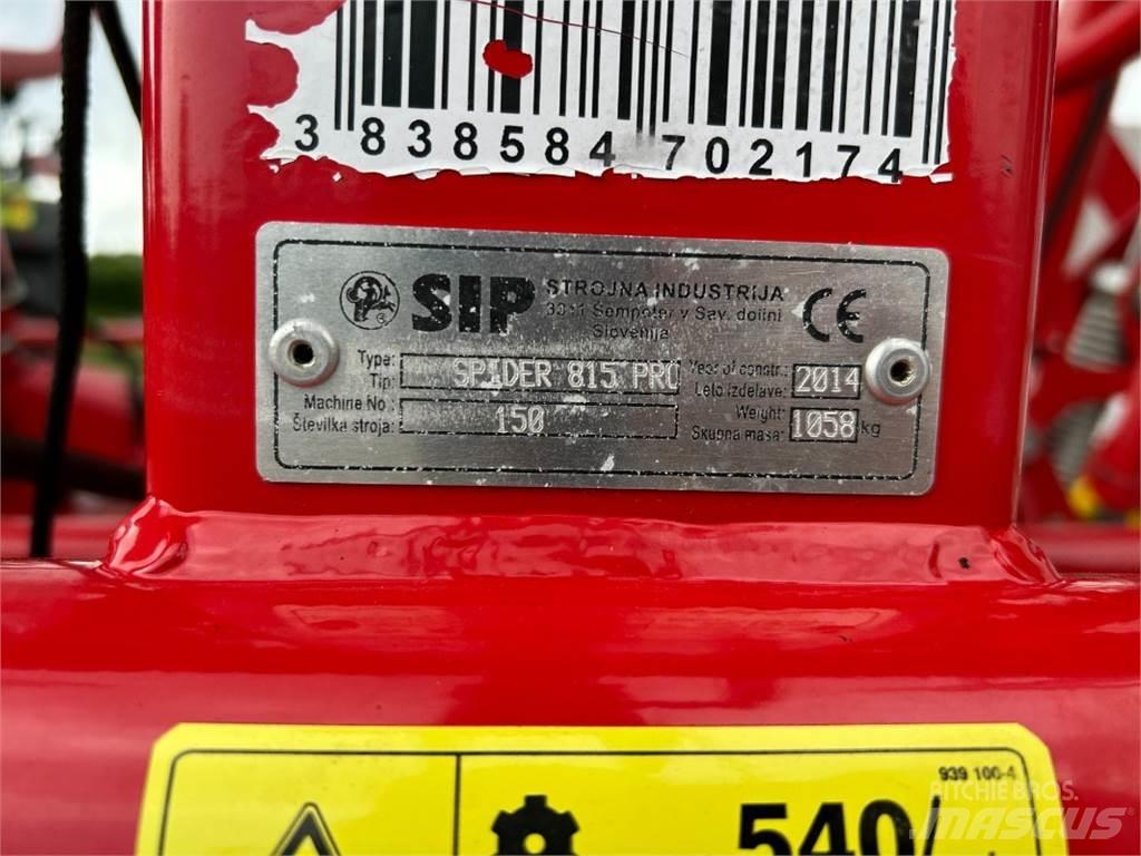 SIP Spider 815 PRO Obraceče a shrabovače sena