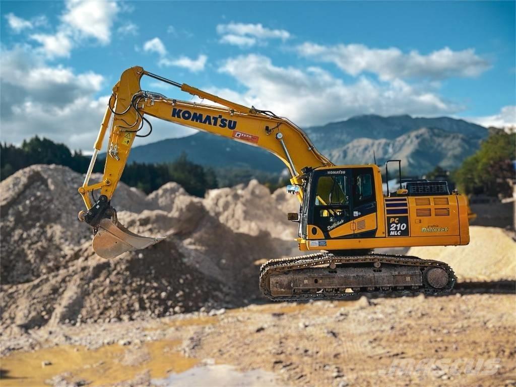 Komatsu PC 210 NLC Pásová rýpadla