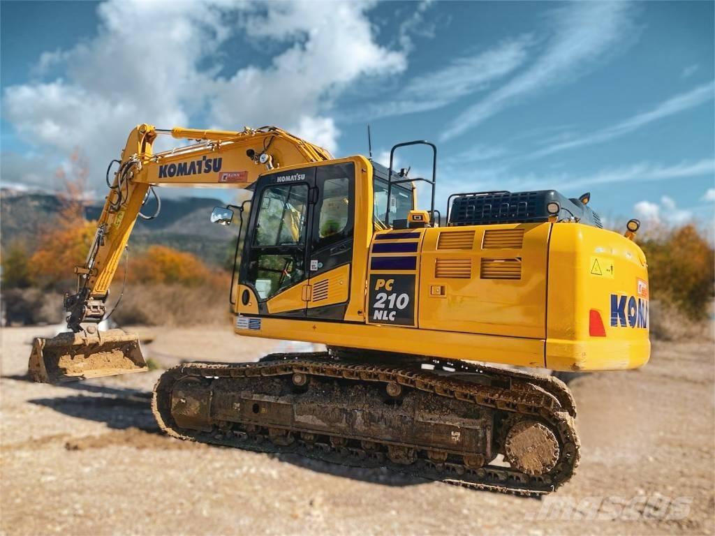 Komatsu PC 210 NLC Pásová rýpadla