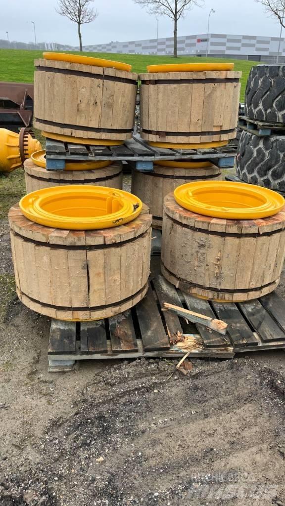 Volvo A30G Pneumatiky, kola a ráfky