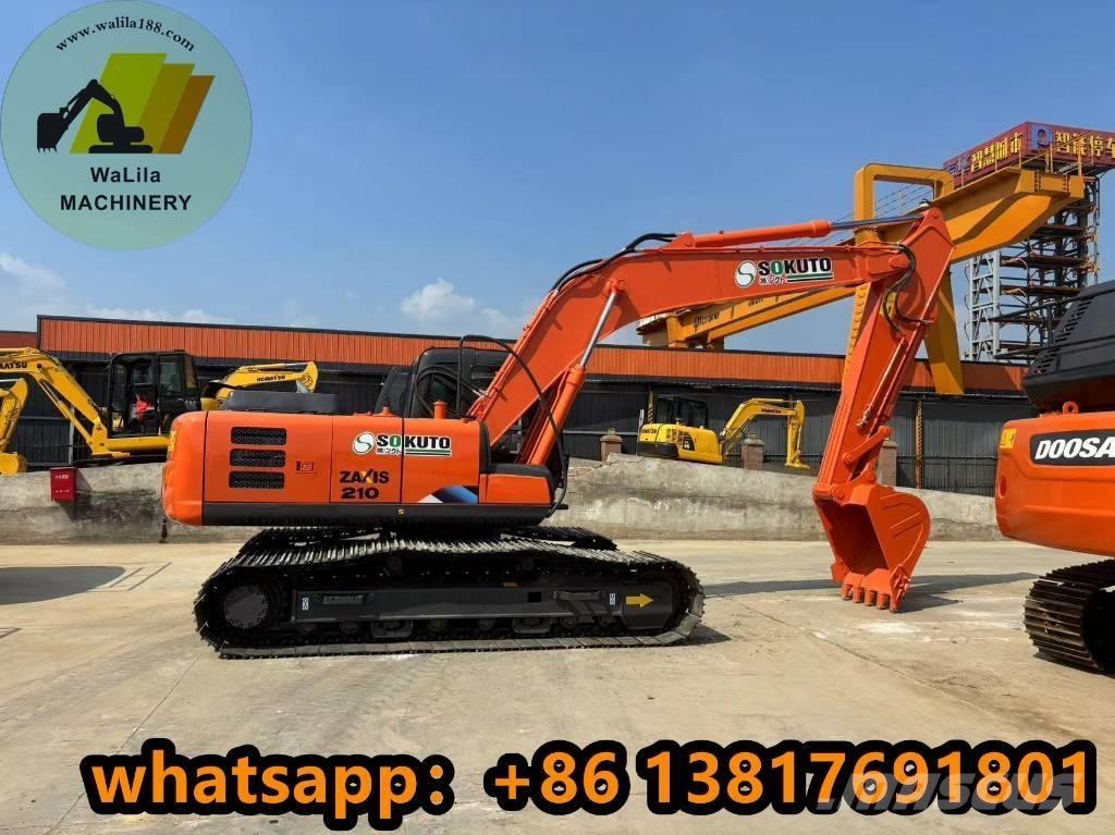 Hitachi ZX 210 Pásová rýpadla