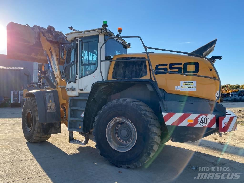 Liebherr L 550 Kolové nakladače