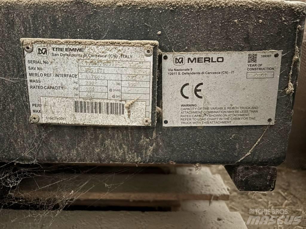 Merlo 38.10 Teleskopické nakladače pro zemědělství
