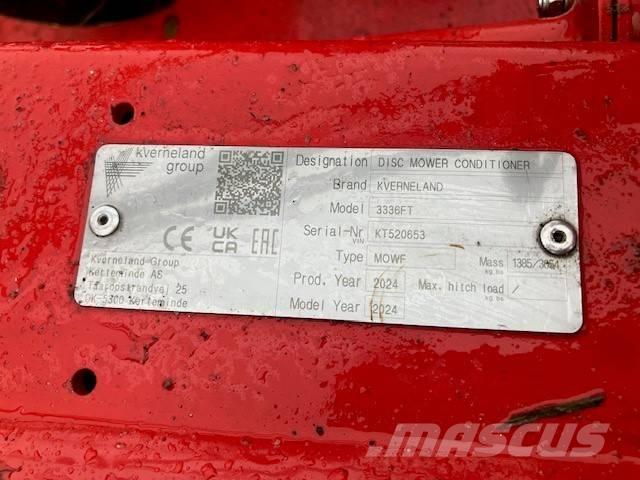 Kverneland 3336 FT Kondicionér žacího stroje