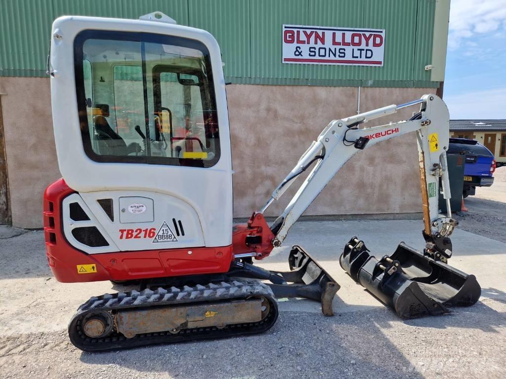 Takeuchi TB 216 A Mini rýpadla < 7t