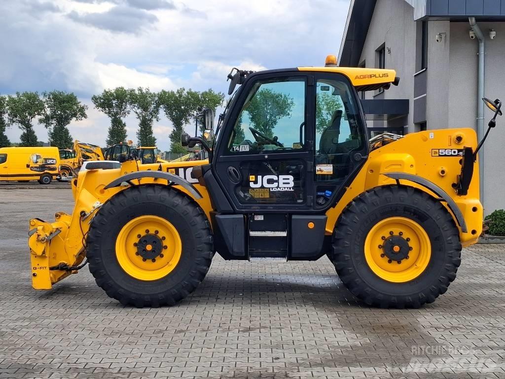 JCB 560-80 Teleskopické manipulátory