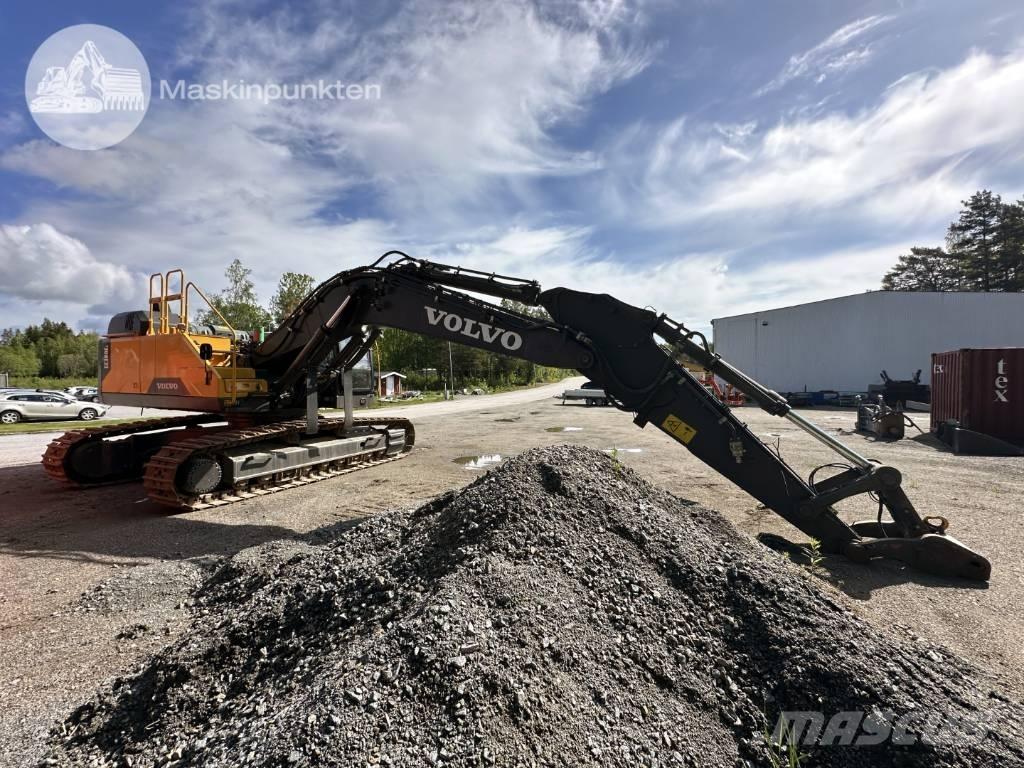 Volvo EC 380 EL Pásová rýpadla