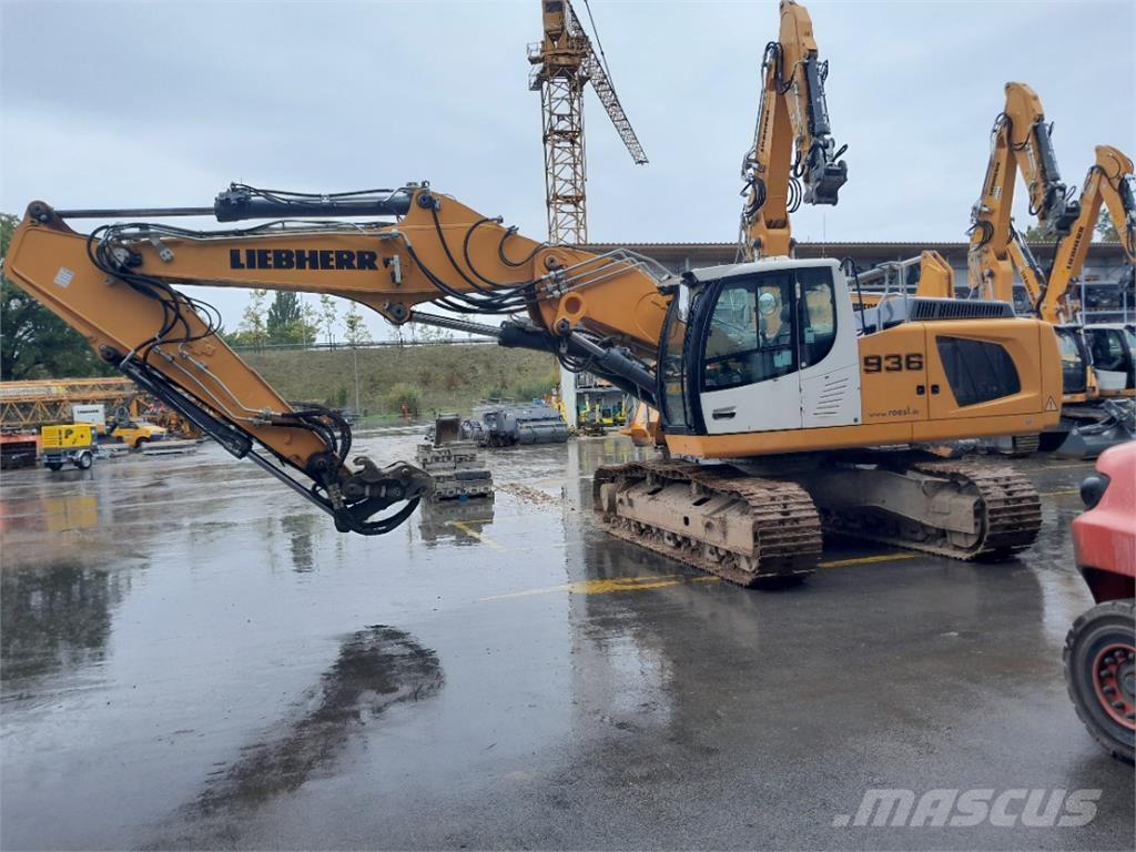 Liebherr R936 Pásová rýpadla