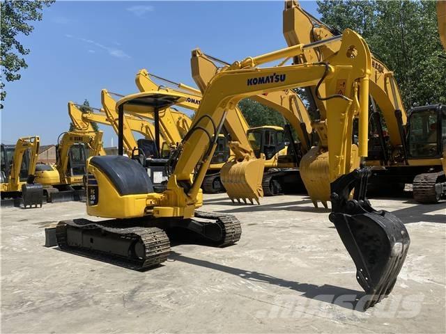 Komatsu PC 35 MR Pásová rýpadla