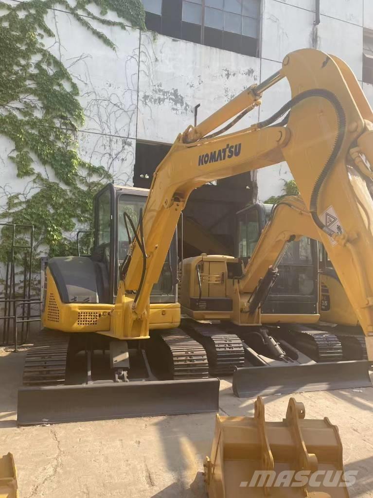 Komatsu PC 55 Pásová rýpadla