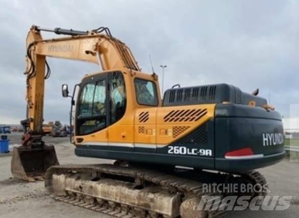 Hyundai R 260 LC-9A Pásová rýpadla