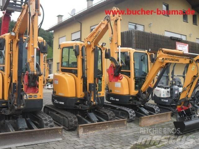 Hyundai R 25 Z-9A Mini rýpadla < 7t