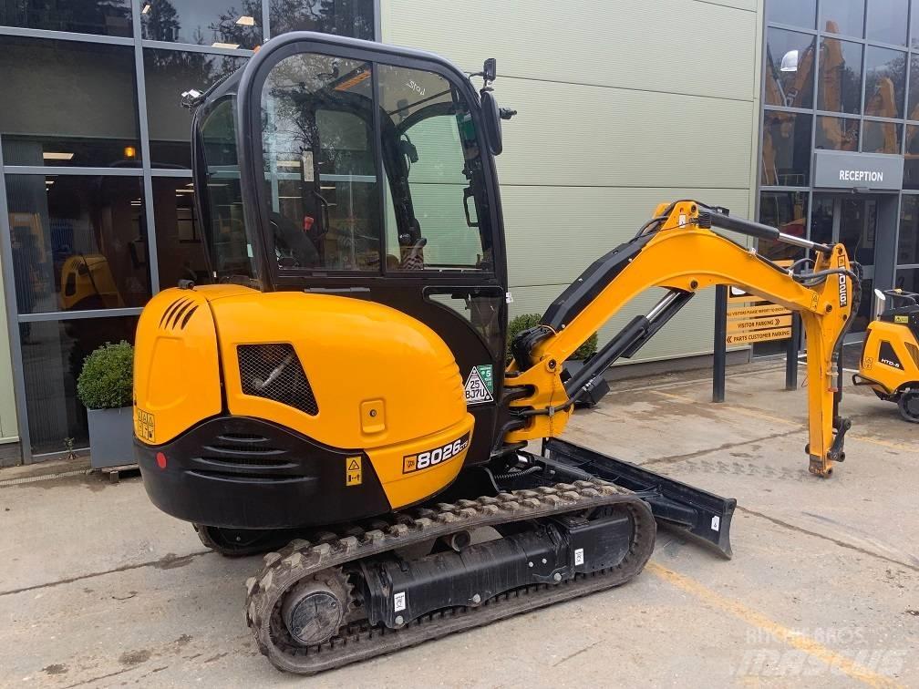 JCB 8026 CTS Mini rýpadla < 7t