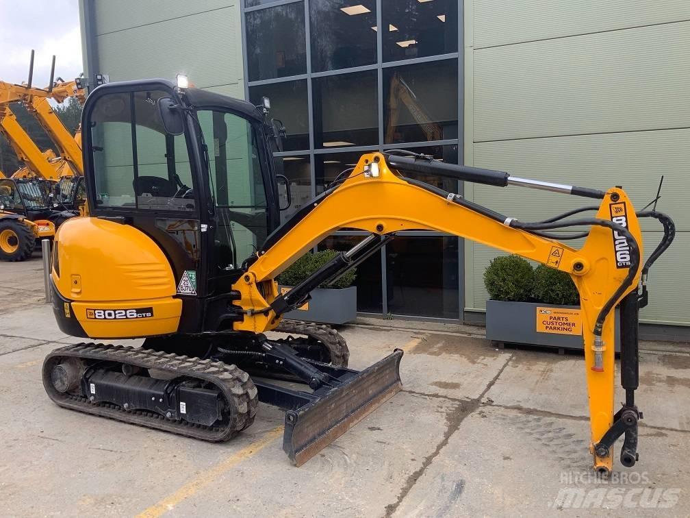 JCB 8026 CTS Mini rýpadla < 7t