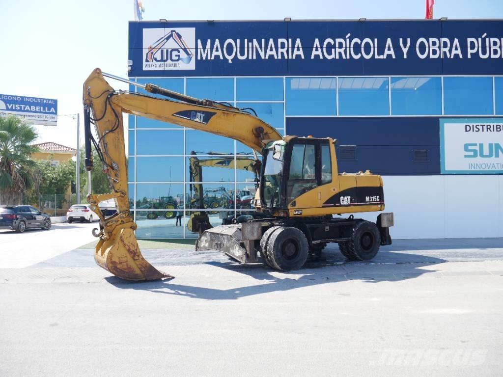 CAT M 315 C Kolová rýpadla