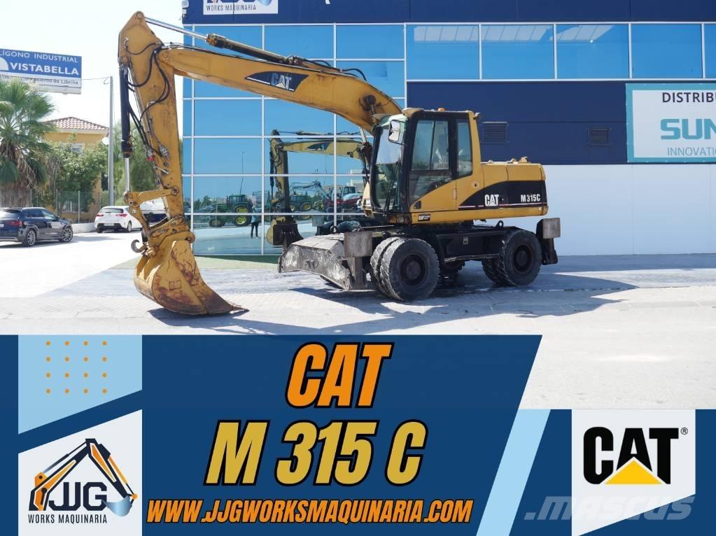 CAT M 315 C Kolová rýpadla