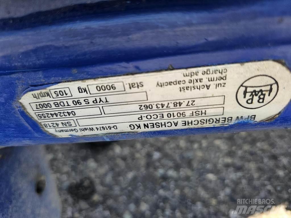 BPW HSF 9010 ECO-P Nápravy