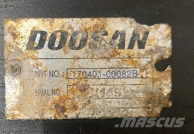 Doosan Final drive Podvozky a zavěšení kol