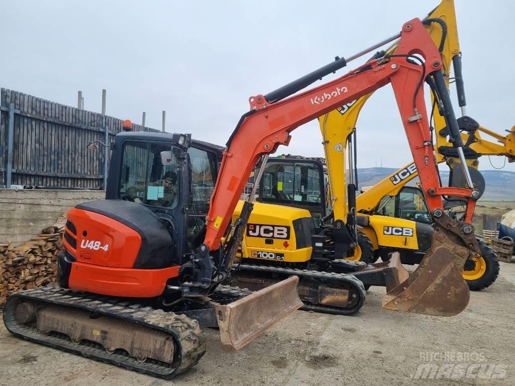 Kubota 48 Mini rýpadla < 7t