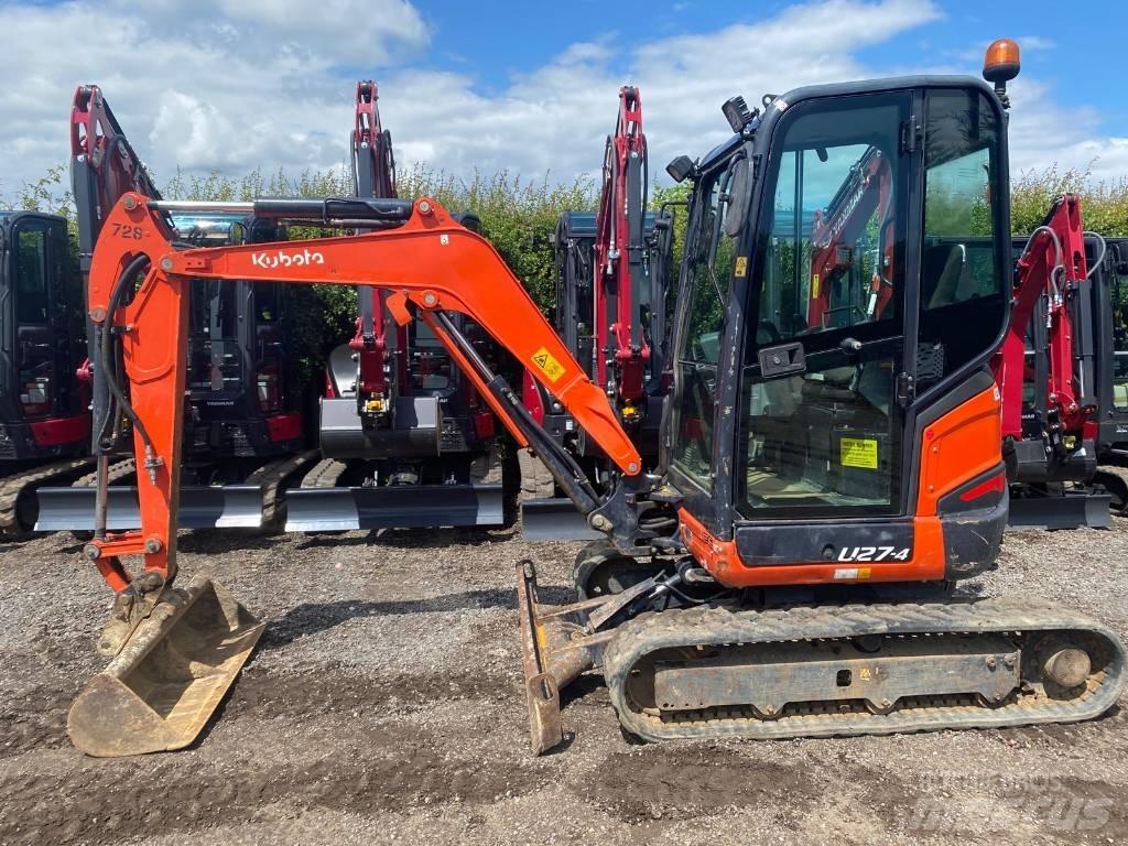 Kubota U 27-4 Mini rýpadla < 7t