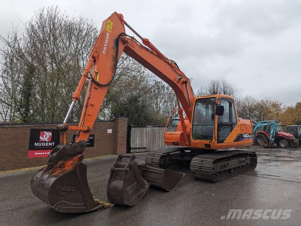 Daewoo Doosan 140LCV Pásová rýpadla