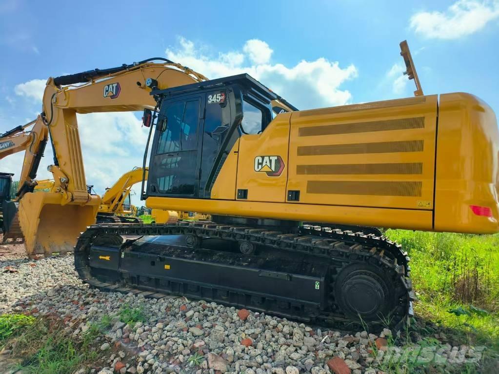 CAT 345 Pásová rýpadla