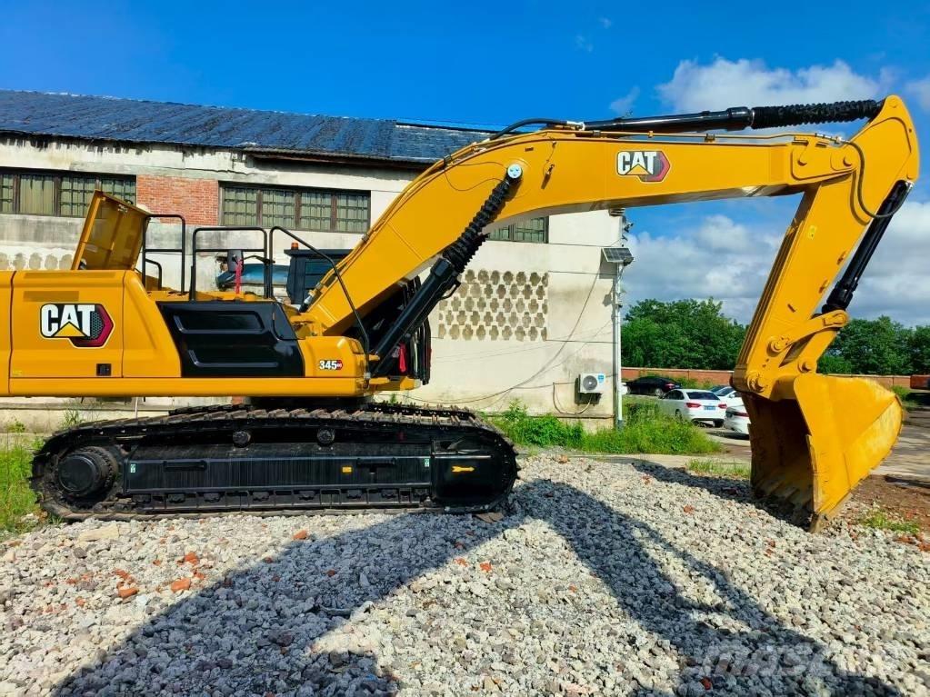 CAT 345 Pásová rýpadla