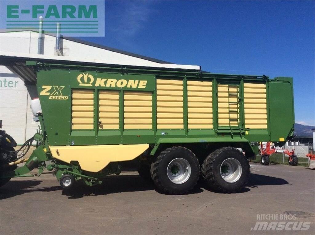 Krone zx 430 gd Obilné návěsy
