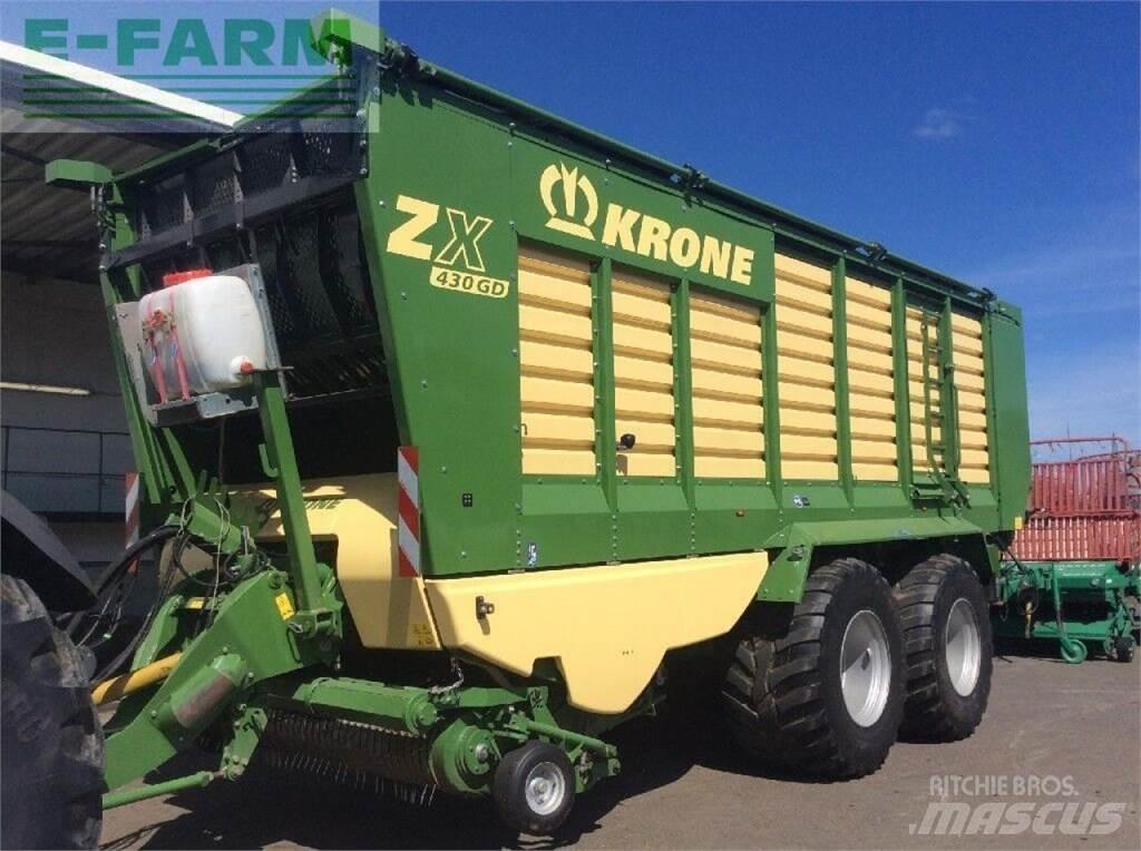 Krone zx 430 gd Obilné návěsy