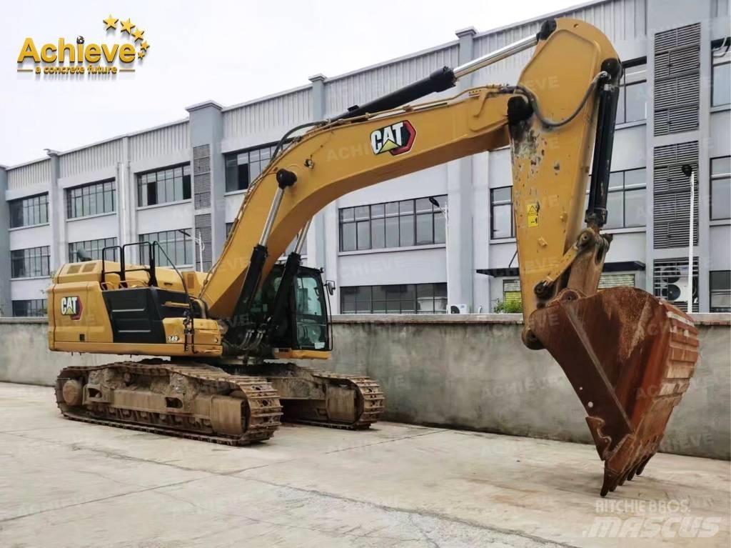 CAT 349 Pásová rýpadla