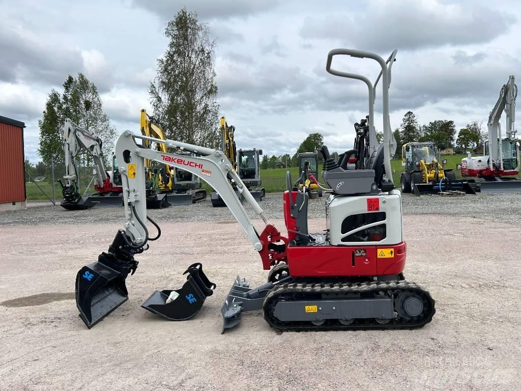 Takeuchi TB210R Mini rýpadla < 7t