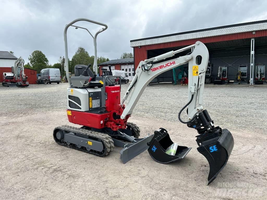 Takeuchi TB210R Mini rýpadla < 7t