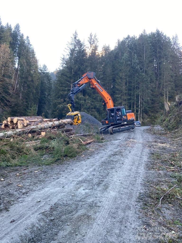 Doosan DX 235 NLC-5 Pásová rýpadla