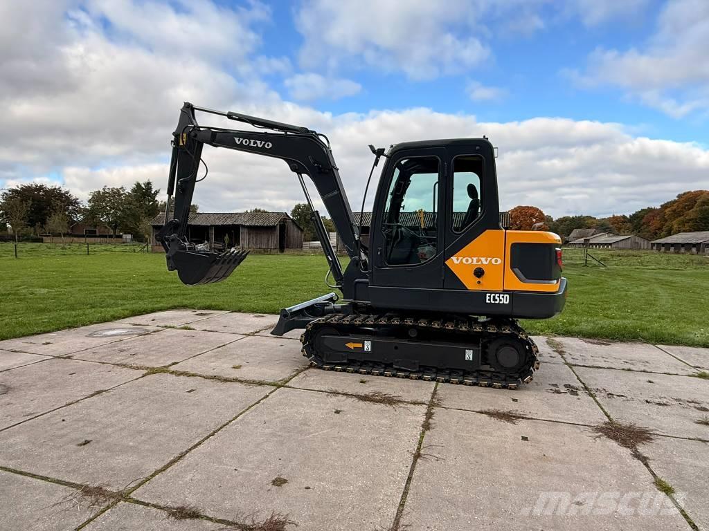 Volvo ec 55 d Mini rýpadla < 7t