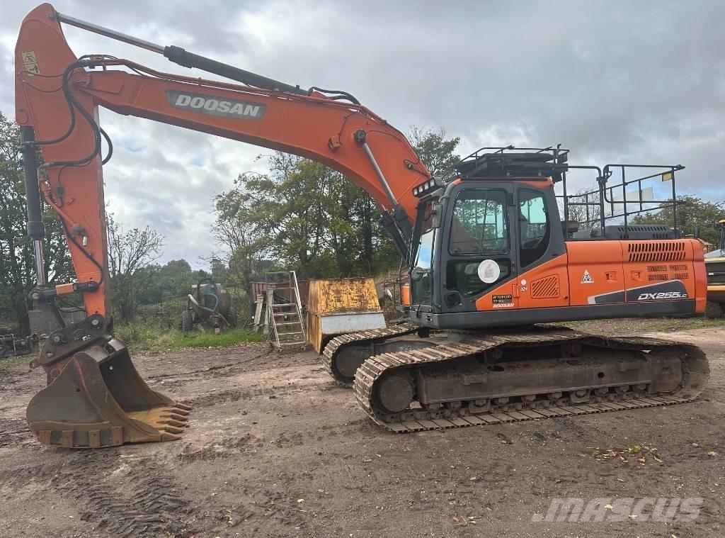 Doosan DX 255 LC-5 Pásová rýpadla