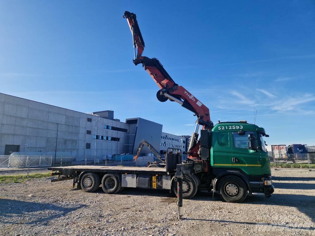 Scania G 410 Autojeřáby, hydraulické ruky