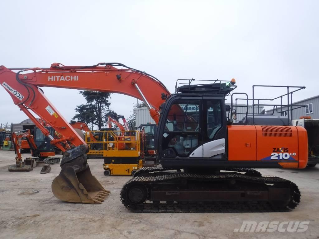Hitachi ZX 210 LC-6 Pásová rýpadla