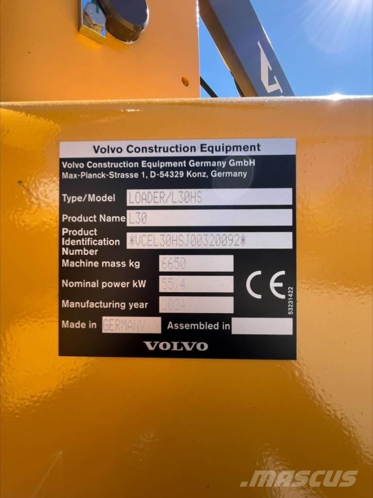 Volvo L30HS Kolové nakladače