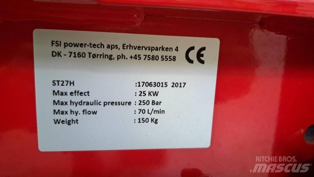 FSI ST27H Pařezové frézy