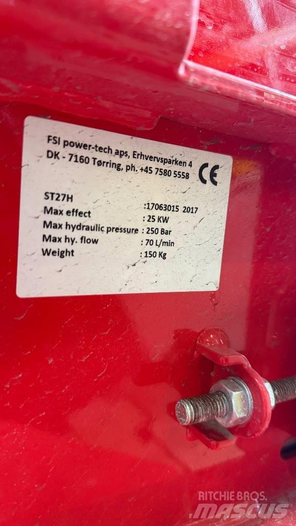 FSI ST27H Pařezové frézy
