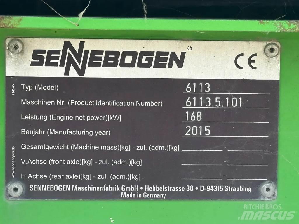 Sennebogen 6113E Pásové jeřáby
